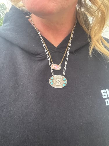 Customer photo review of Scarlett Floral Necklace (Almost Sold Out of First 500! Preorder Opens Once Sold Out)