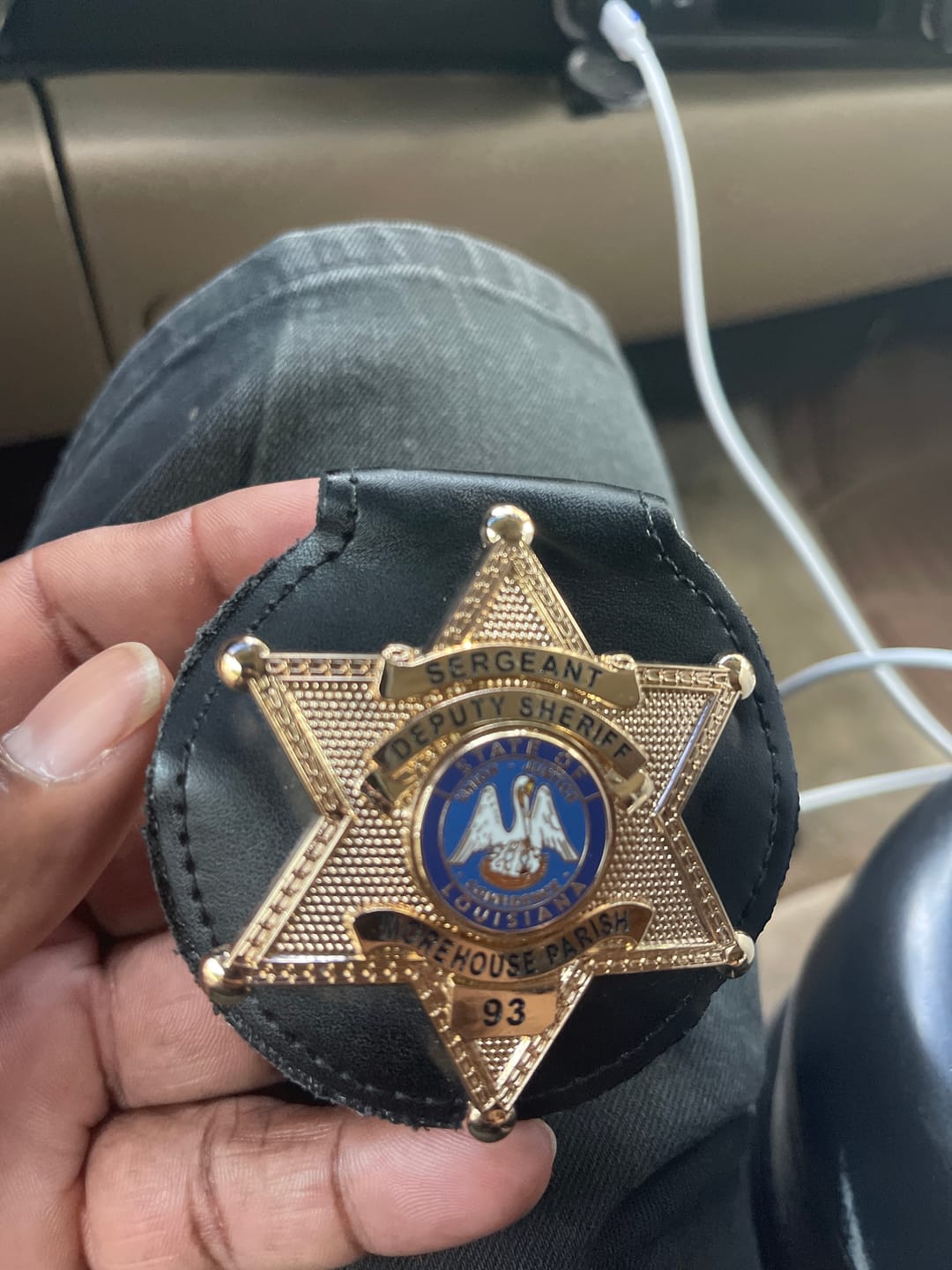 Customer photo review of Customizable Badge MA27