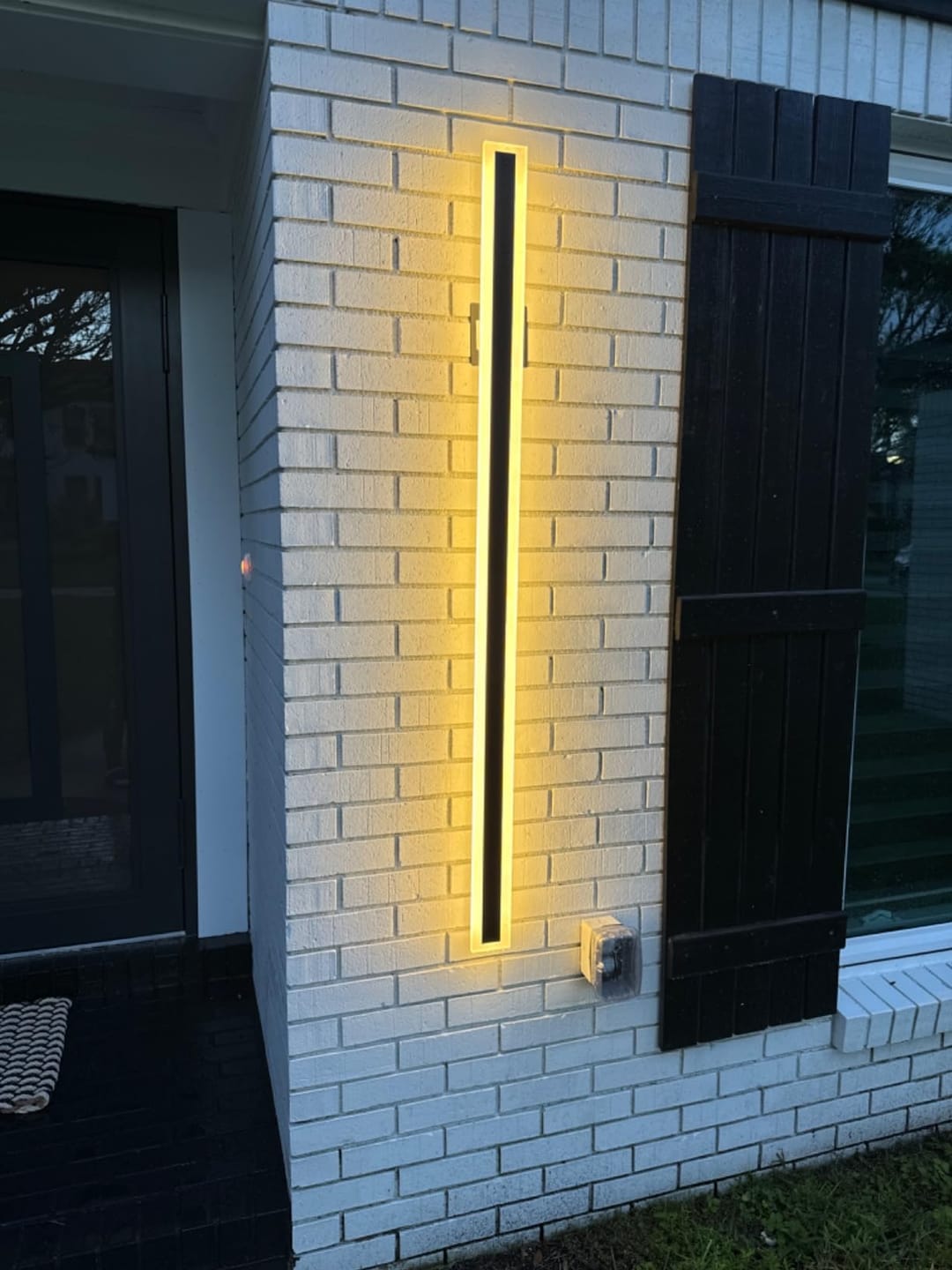 Customer photo review of WOMO Lineare Außenwandleuchte-WM9001