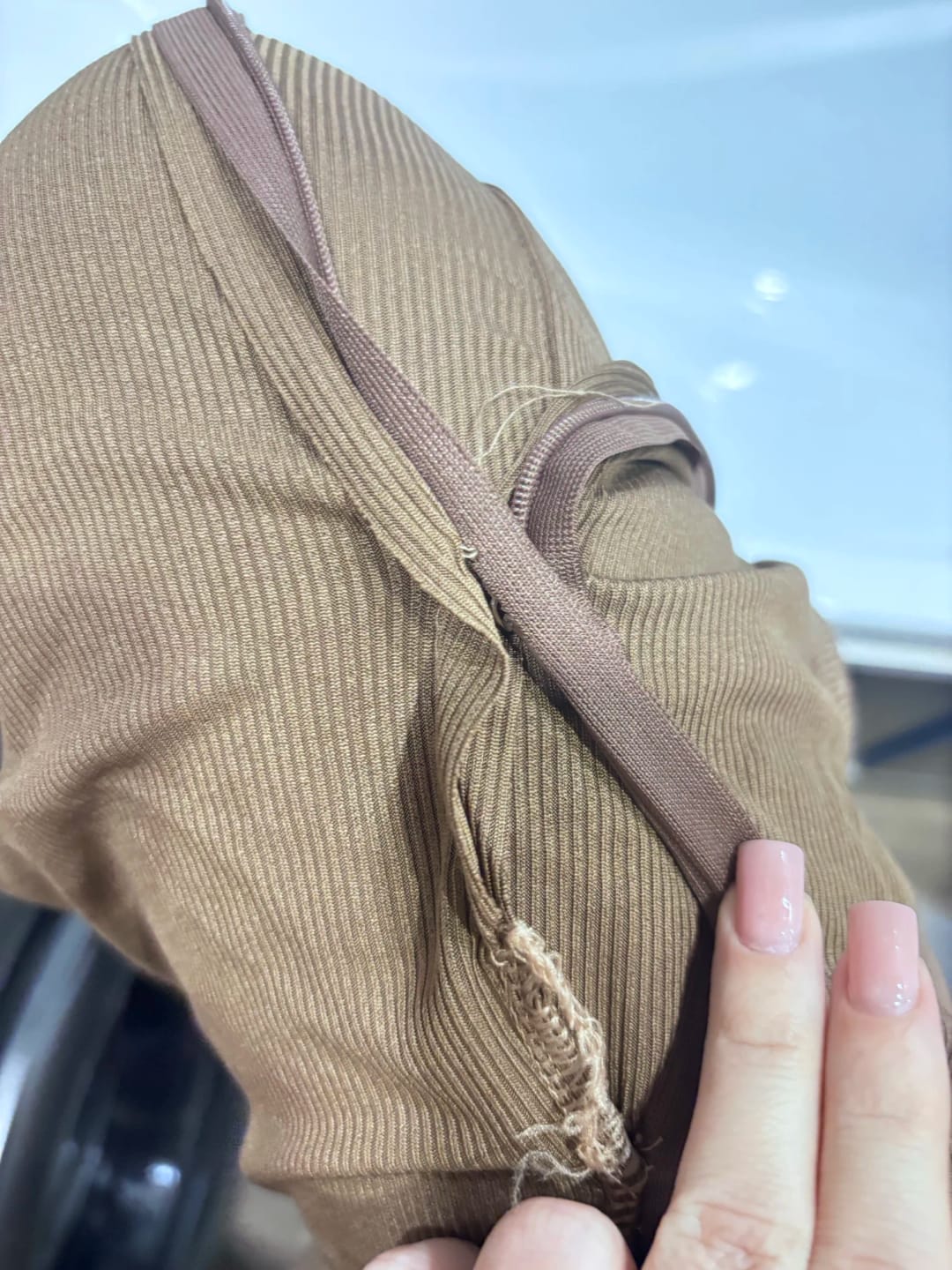Customer photo review of Women's Seamless Long-Sleeve Yoga Jumpsuit