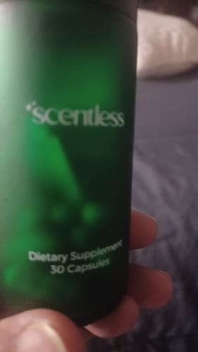 Customer photo review of Scentless Deodorant Supplement