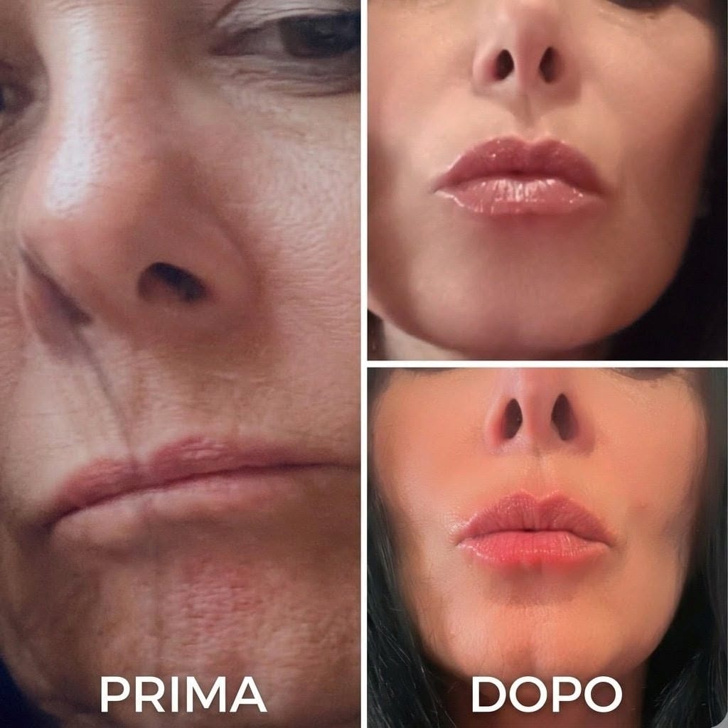 Customer photo review of Kit Labbra Rimpolpanti Effetto Volume