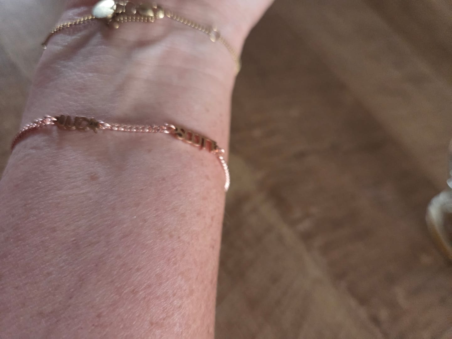 Customer photo review of Gepersonaliseerde armband met naam