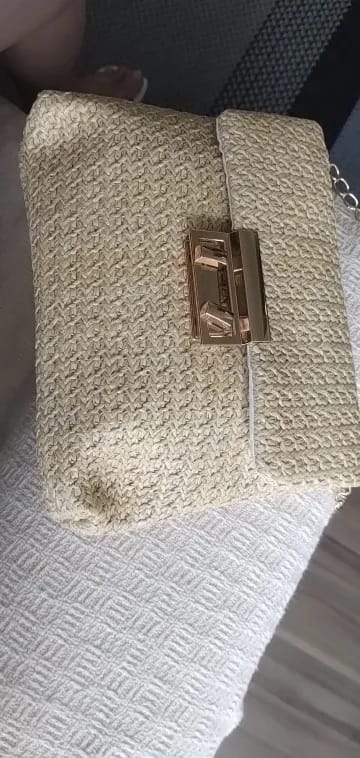 Customer photo review of Sac à Bandoulière Femme Tissé Main Style Old Money Élégant - Sac Manon