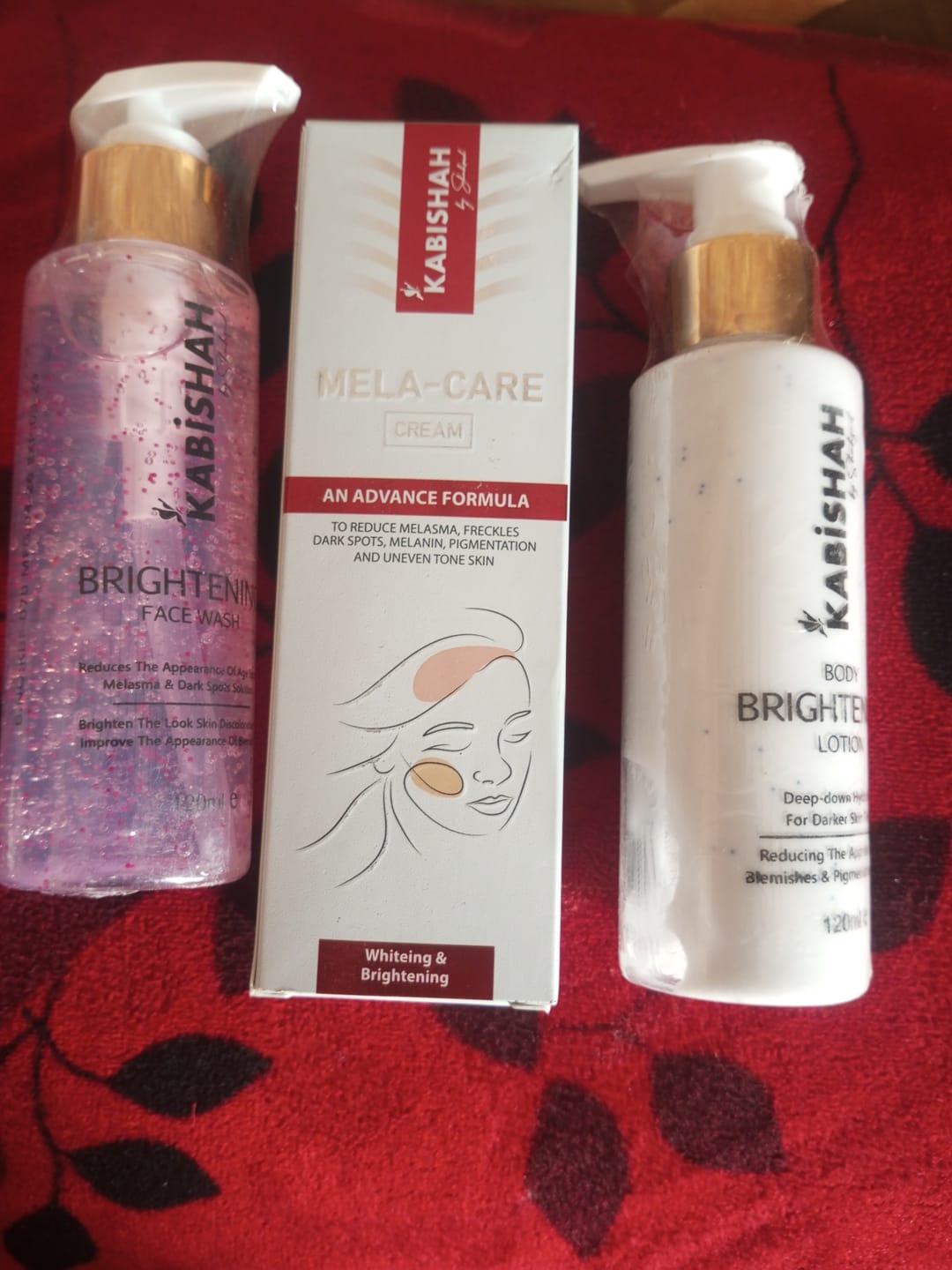 Customer photo review of Complete Fairness Radiance Bundle: Whitening Trio