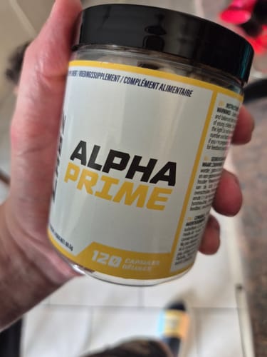 Customer photo review of Alpha Labz - Alpha Prime