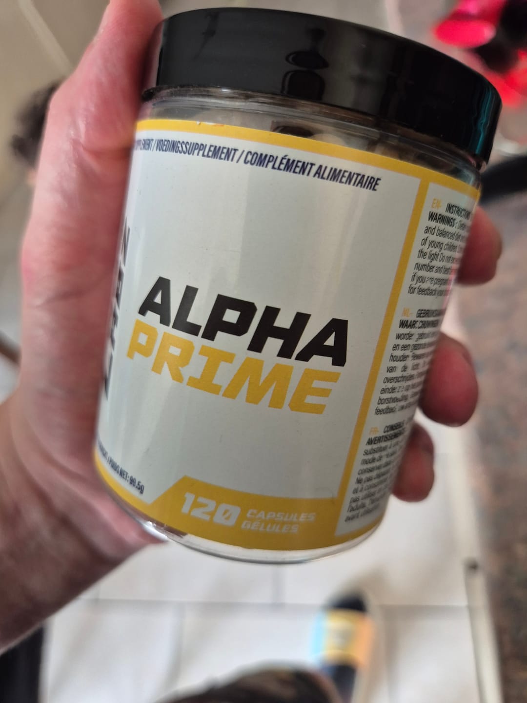 Customer photo review of Alpha Labz - Alpha Prime
