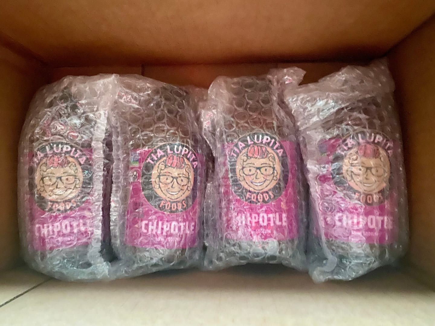 Customer photo review of Four Bottle Variety Pack