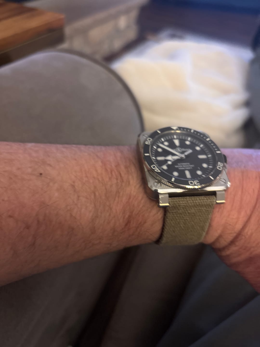 Customer photo review of Panzer Green Canvas