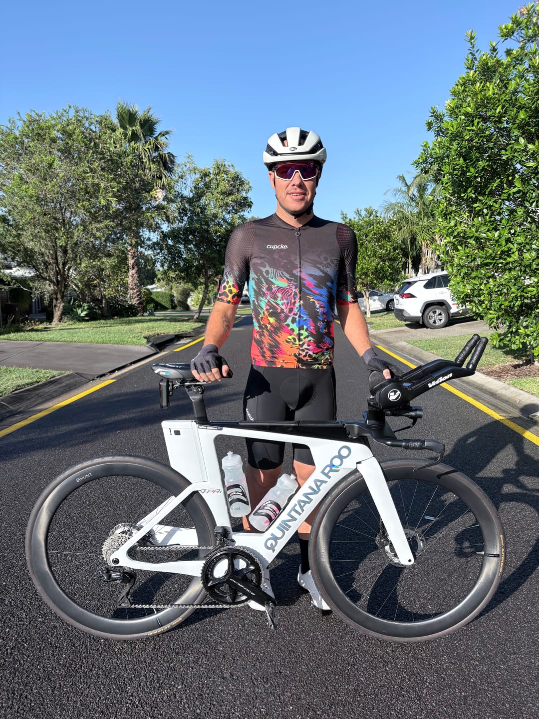 Customer photo review of Mens Disco Leopard Aero Jersey