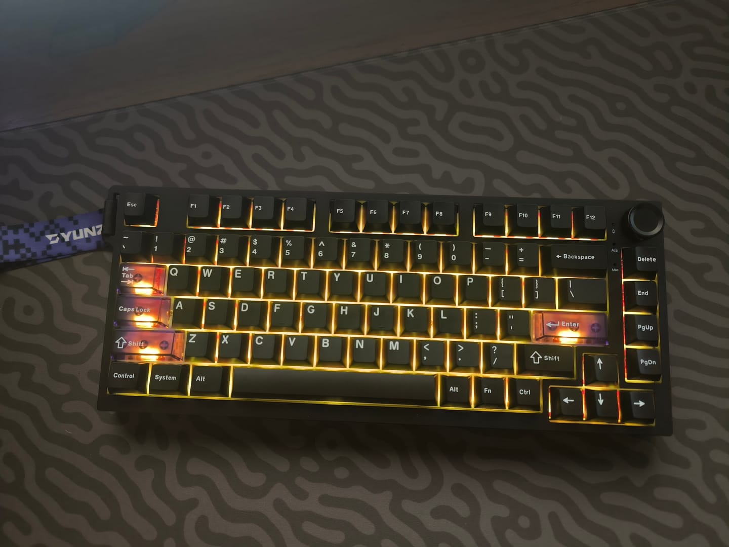 Customer photo review of YUNZII RT75 Pro Klavye (Manyetik Switch / HE)