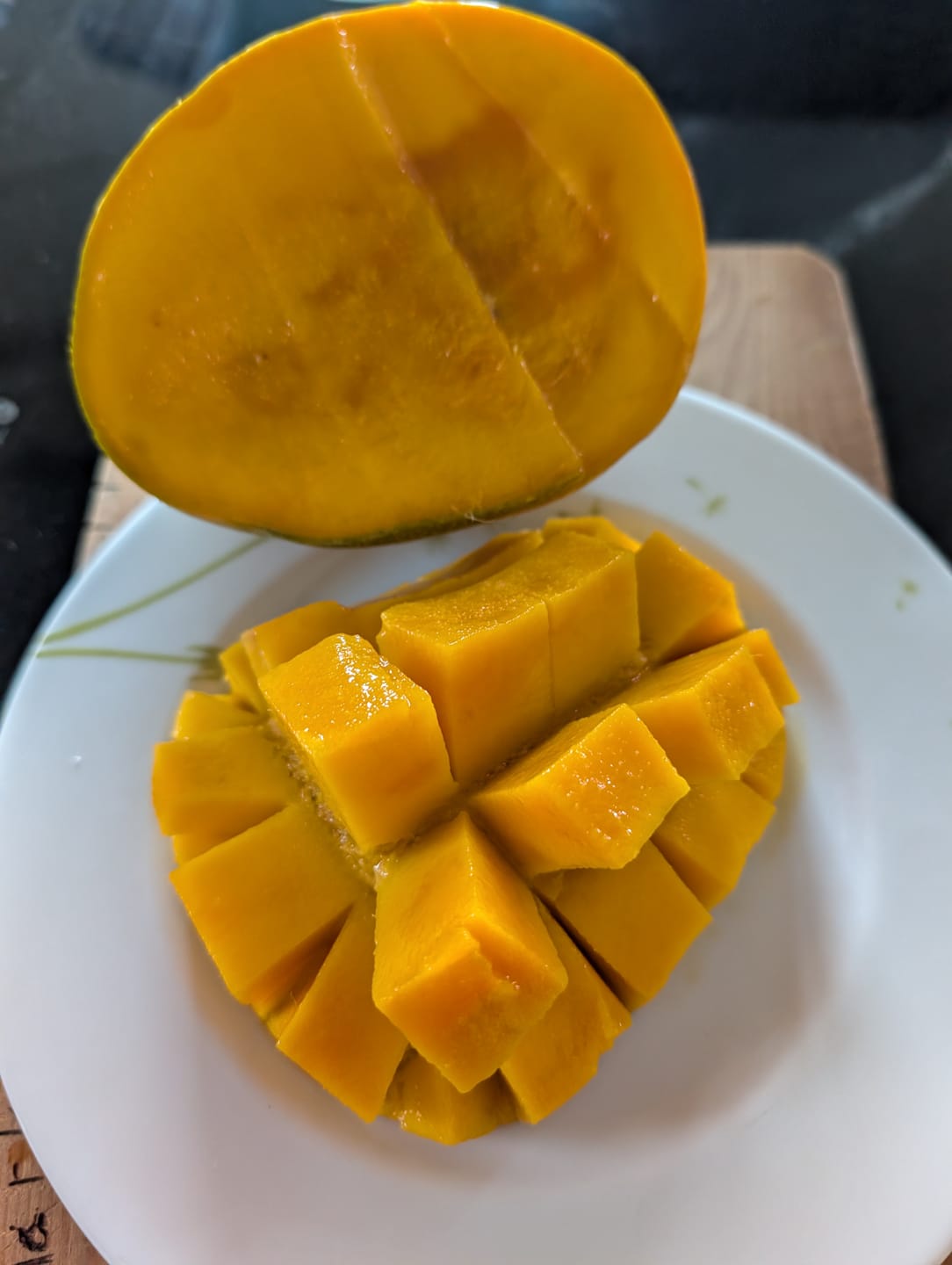 Customer photo review of Mango Haden Bio baumgereift Sonderaktion %