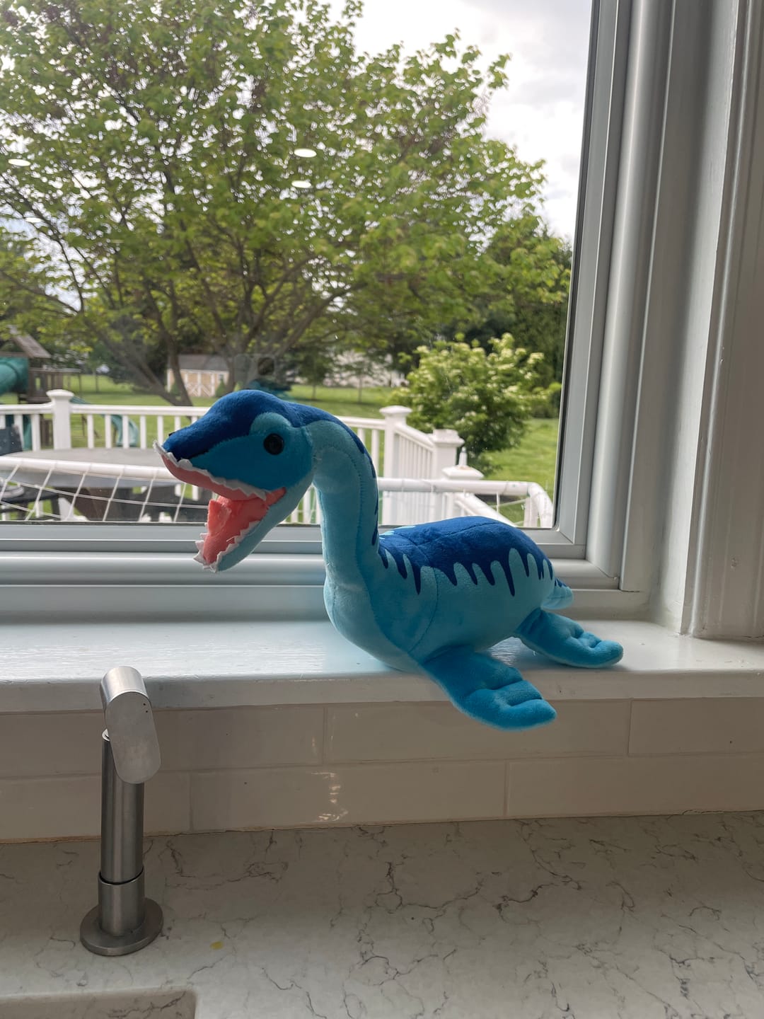 Customer photo review of Plesiosaurus Soft Stuffed Plush Toy