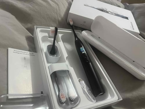 Customer photo review of Oryzom ProSonic V1 – Nettoyage dentaire professionnel avec technologie sonique pour des dents plus lisses et une hygiène bucco-dentaire optimale