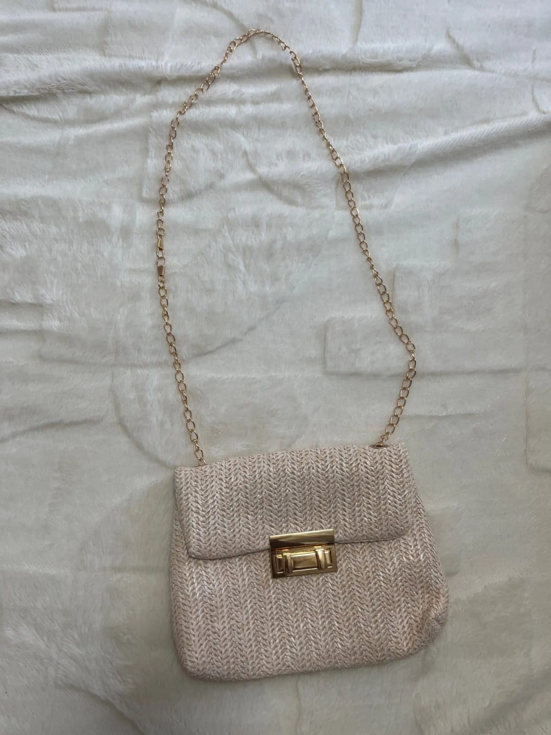 Customer photo review of Sac à Bandoulière Femme Tissé Main Style Old Money Élégant - Sac Manon