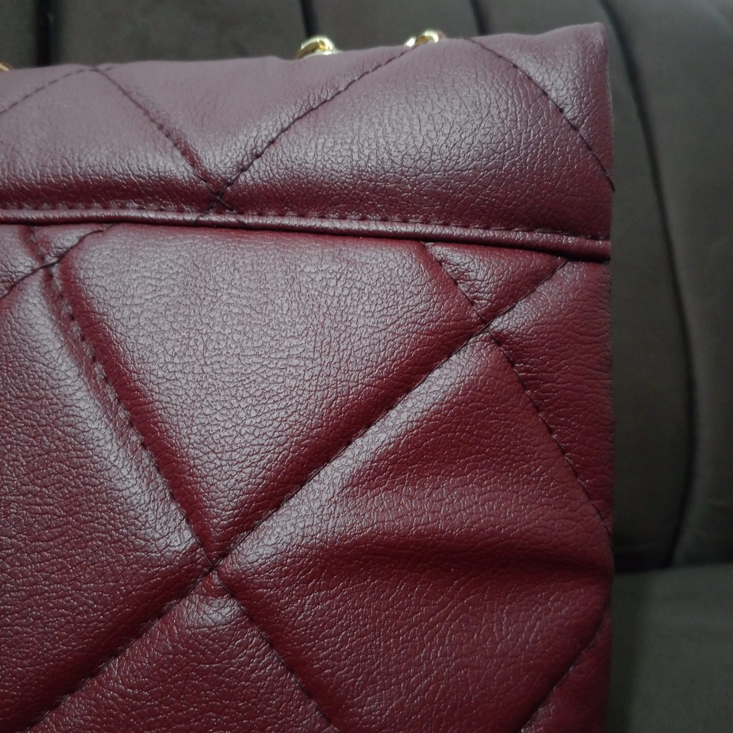 Customer photo review of Belle The Luna Fold Bag Maroon