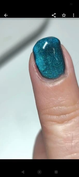 Customer photo review of BORN PRETTY Cat Magnetic Gel Polish – 10ml
