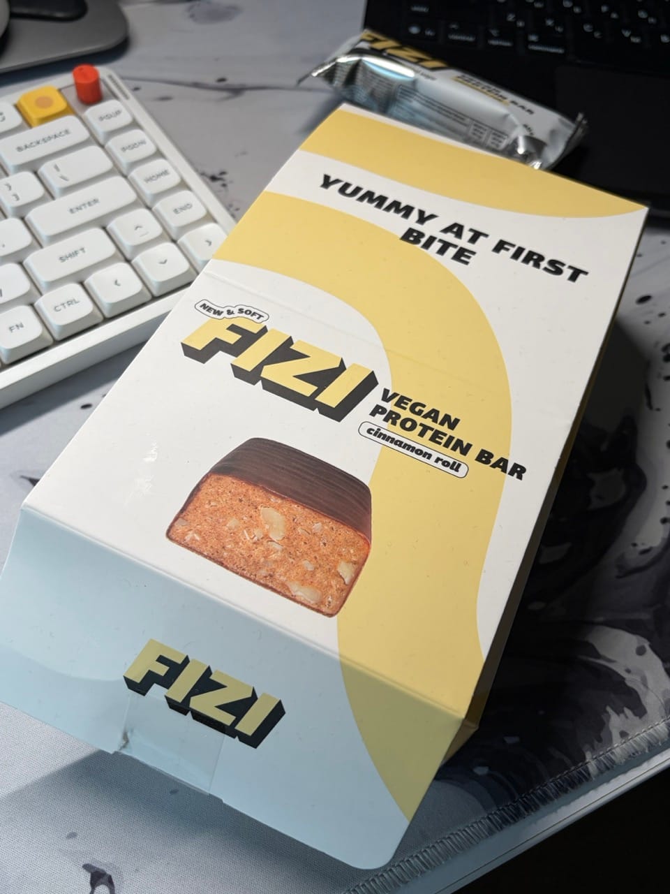 Customer photo review of Cinnamon Roll