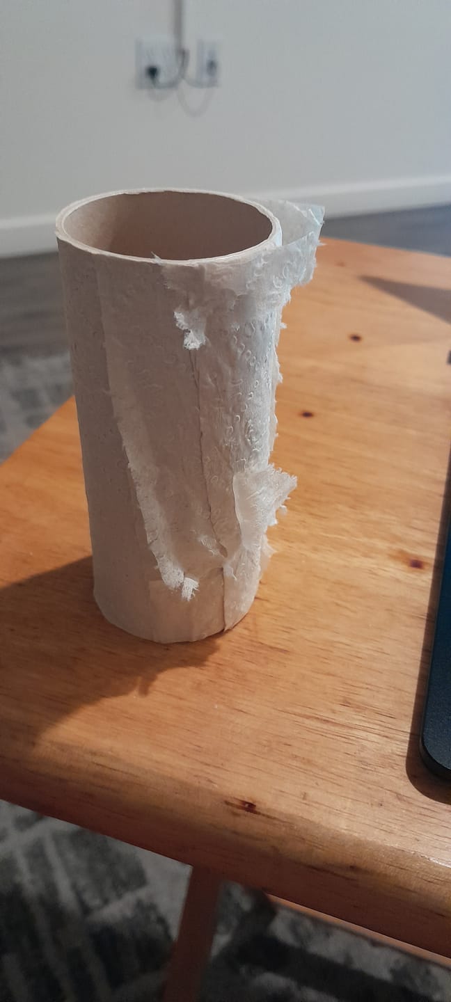 Customer photo review of Essential Toilet Paper 24 Single Roll Box