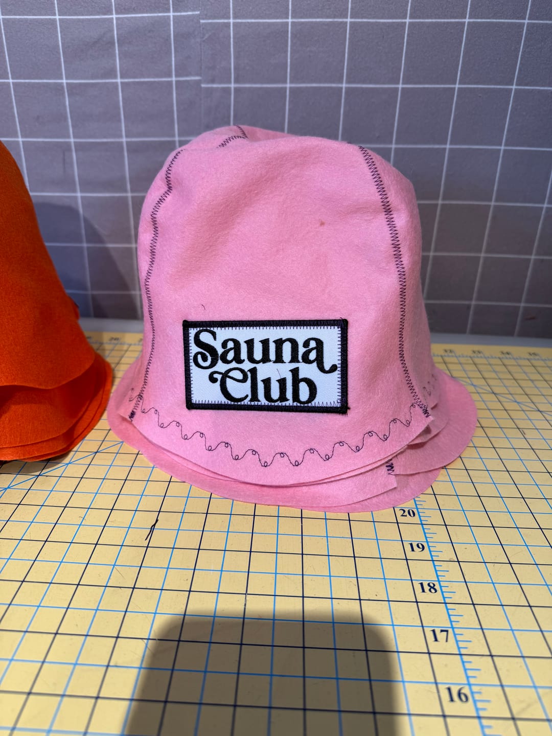 Customer photo review of Premium Wool Blend Craft Felt By Yard