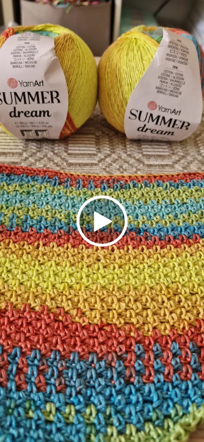 Customer video review of YarnArt Summer Dream