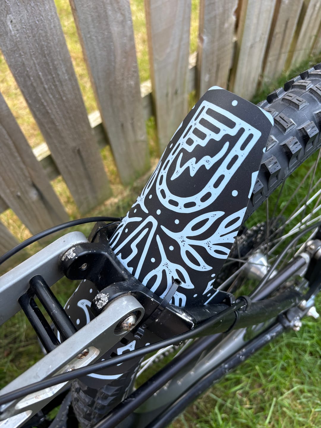 Customer photo review of Occult | Mudguard