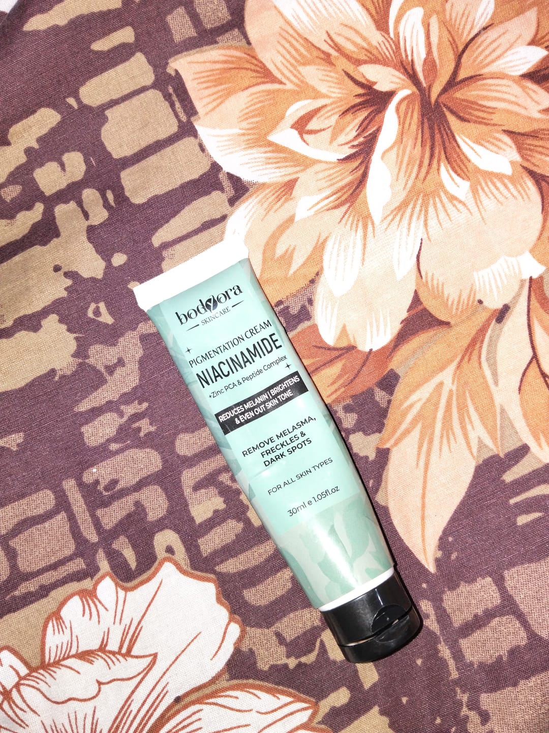 Customer photo review of Niacinamide Pigmentation Cream