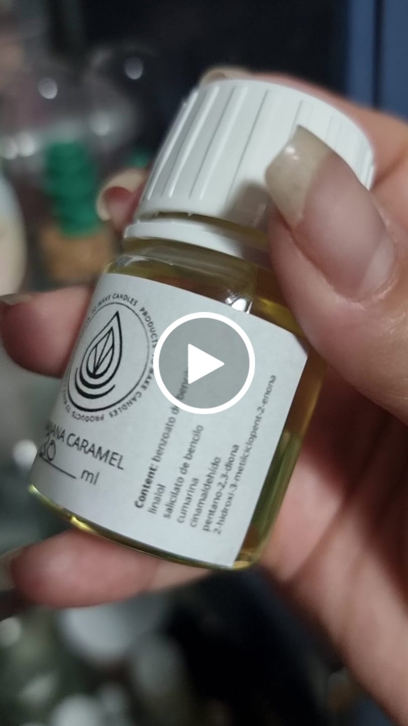 Customer video review of Fragancia BANANA CARAMEL