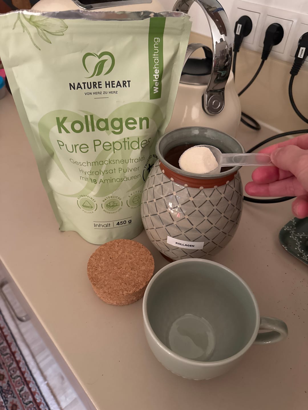 Customer photo review of Kollagen Pure Peptides