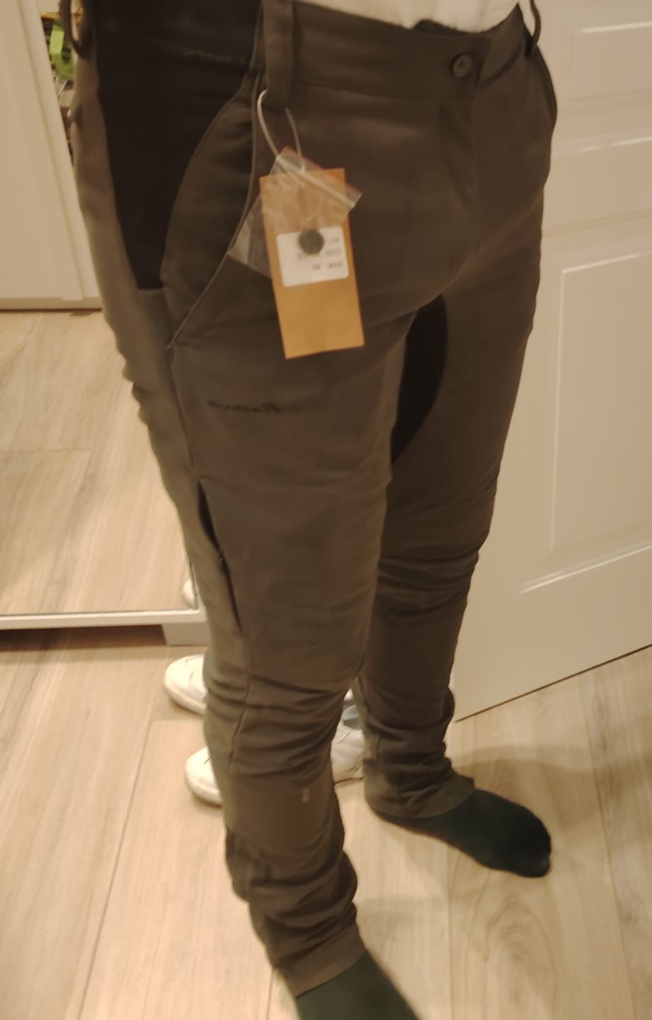 Customer photo review of Pantalone Masseria Light 4 Way Stretch 90 Verde