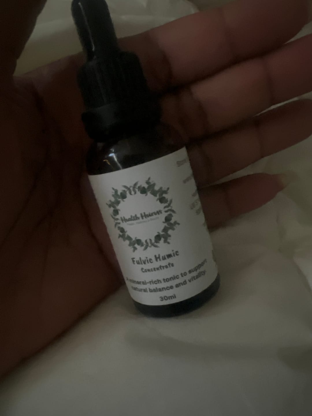 Customer photo review of Fulvic Humic Concentrate