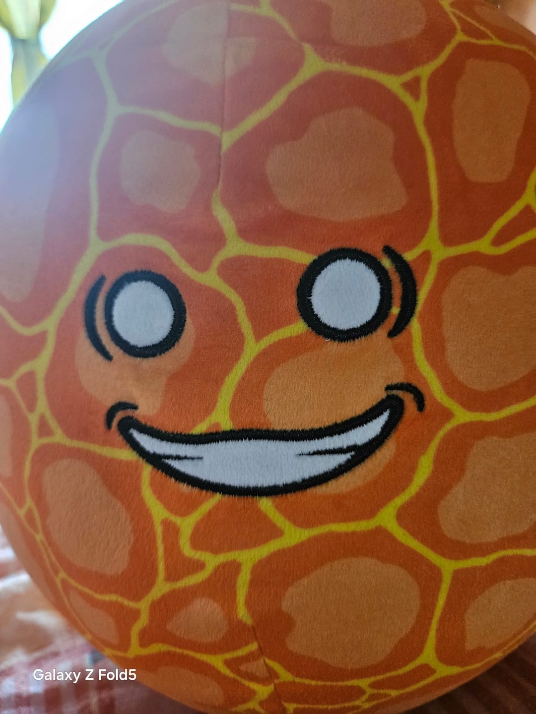 Customer photo review of The SolarBalls Sun Plush
