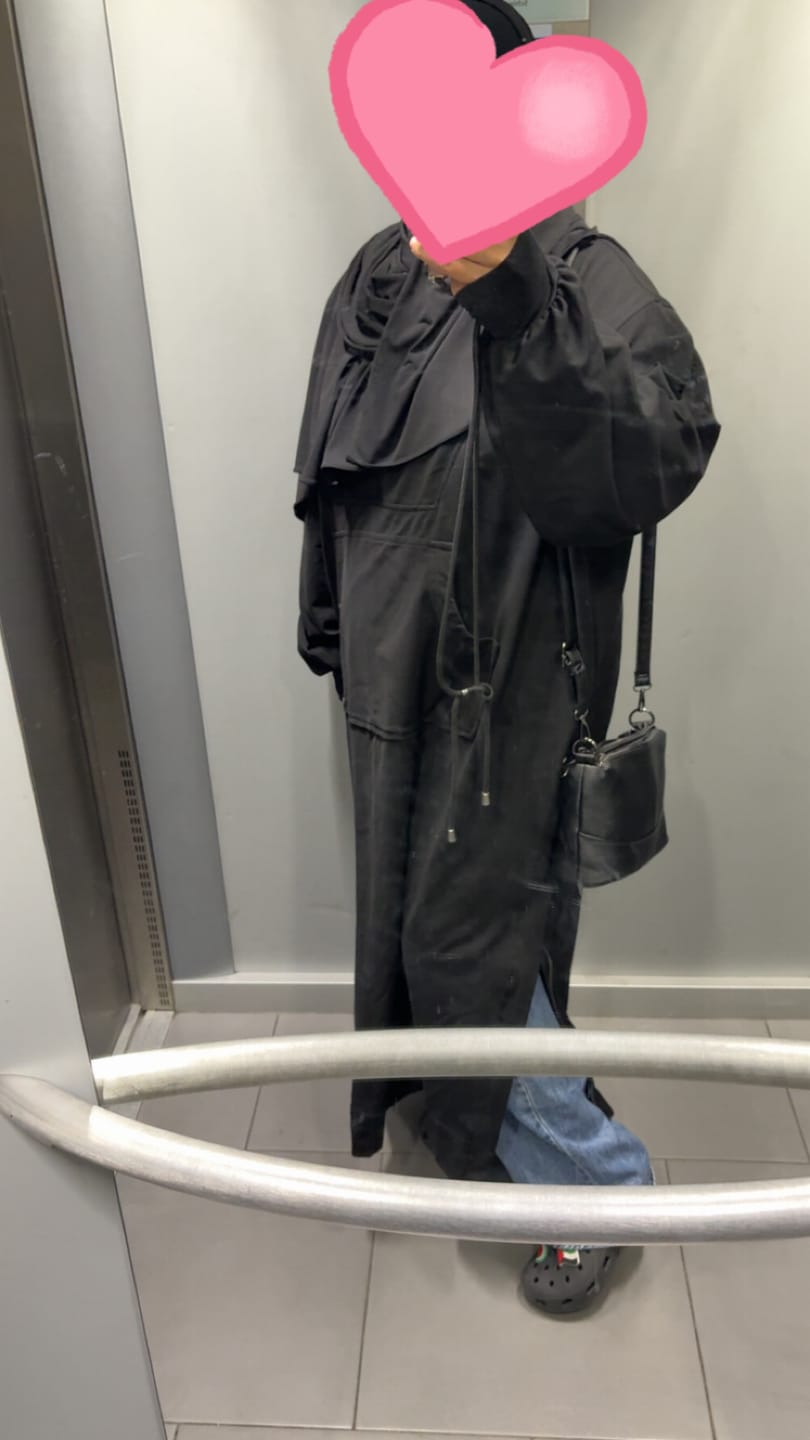 Customer photo review of Sweat long oversize "CHILLFIT TUNIC" - OUMMI BASICS
