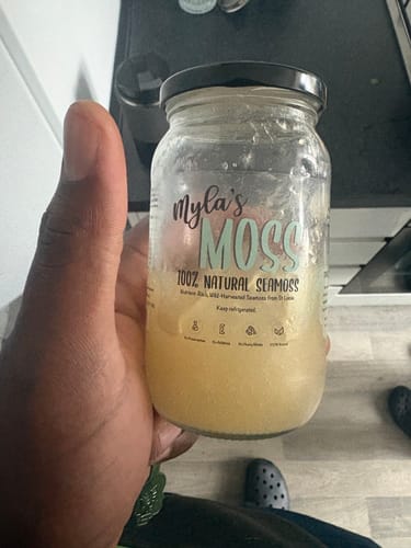 Customer photo review of Seamoss Gel (340ml)