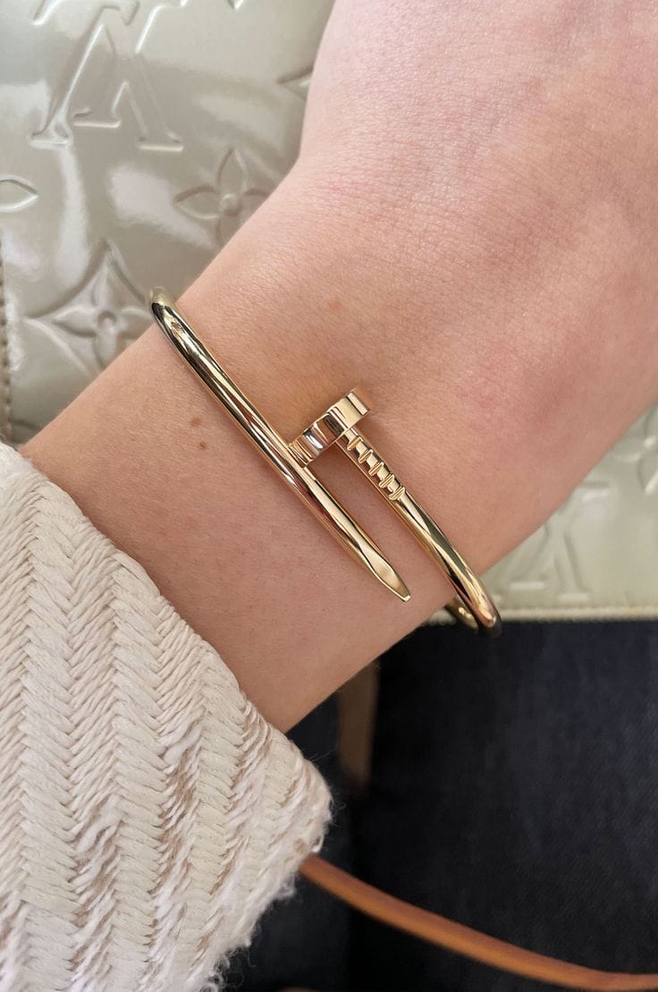 Customer photo review of MX Linéa Clou bracelet, classic model