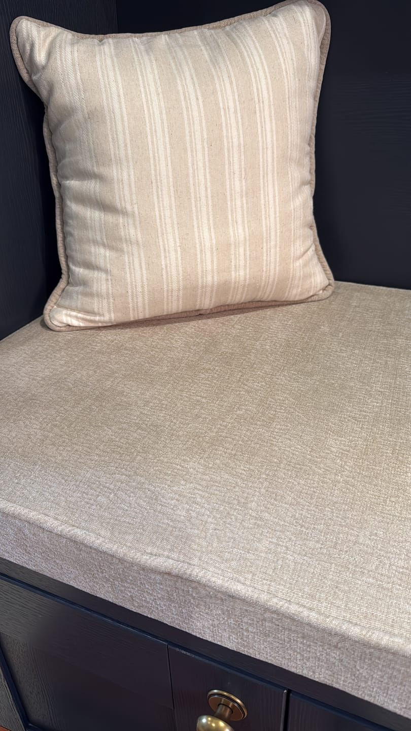 Customer photo review of Yarn Dyed Linen Viscose Fabric