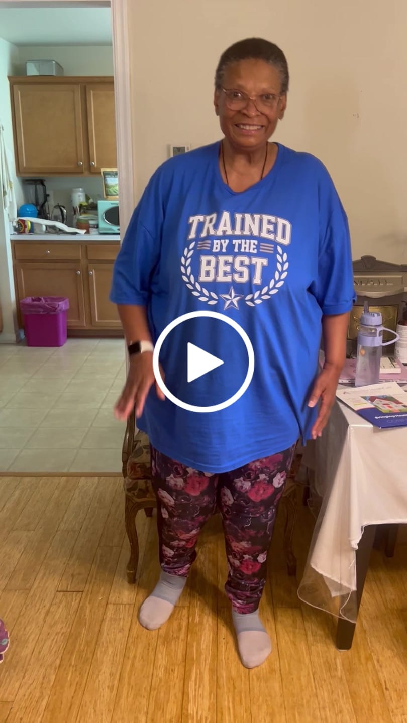 Customer video review of Trained By The Best T-Shirt