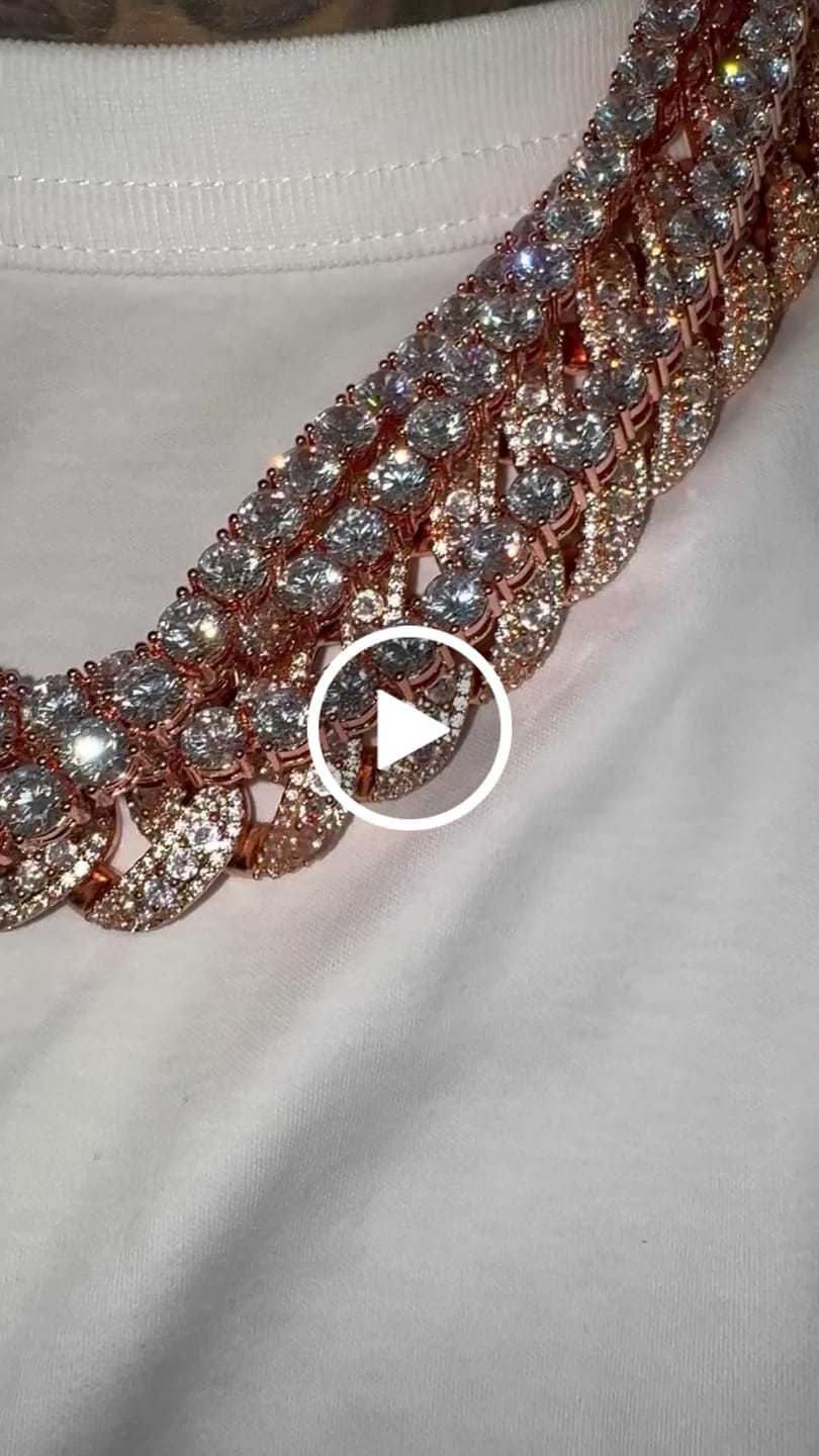 Customer video review of 6mm Tennis Chain - Rose Gold