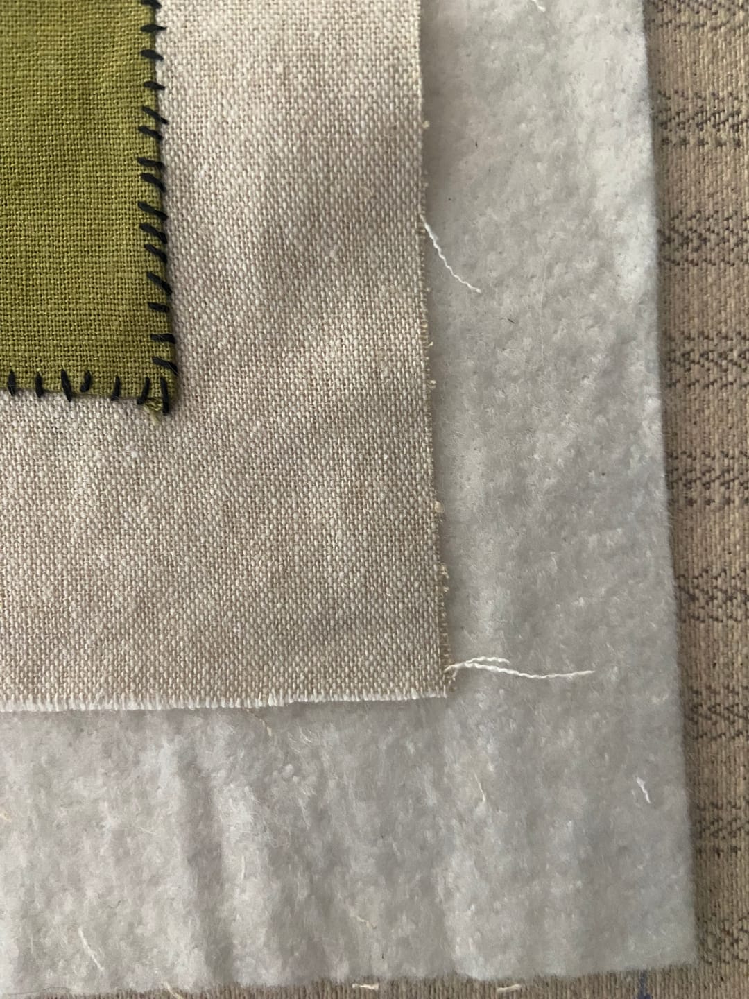 Customer photo review of Bamboo Wadding
