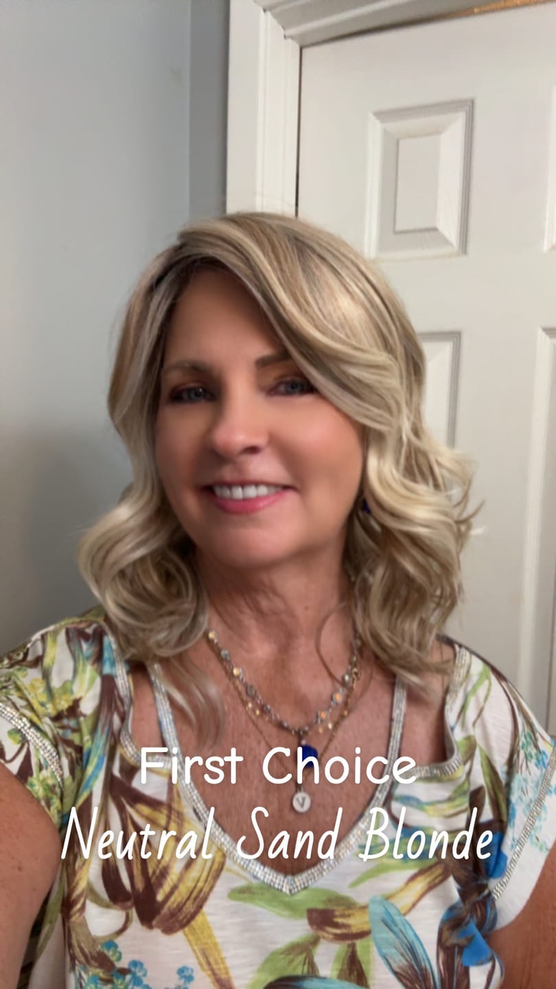 Customer photo review of FIRST CHOICE - Neutral Sand Blonde