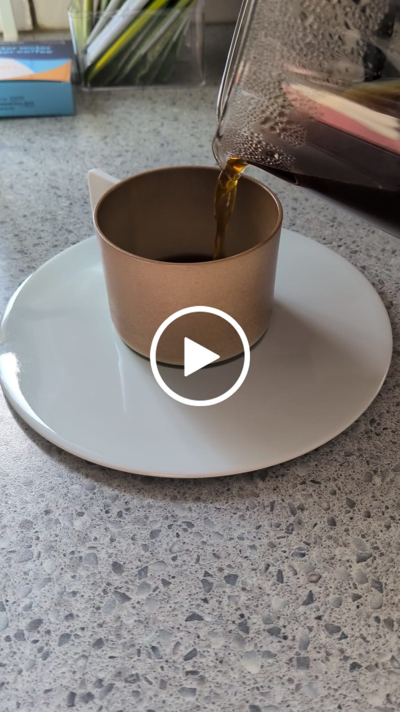 Customer video review of S&B Coffee Cup Set Brown