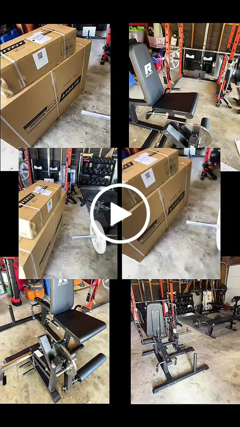 Customer video review of RitFit PLC01 Leg Extension Curl Machine