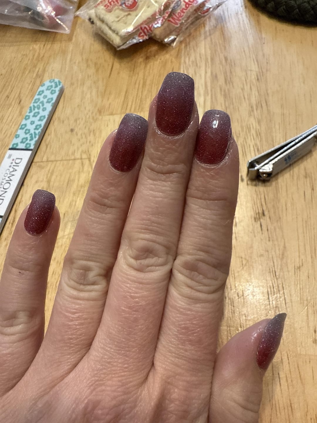 Customer photo review of Red Granite