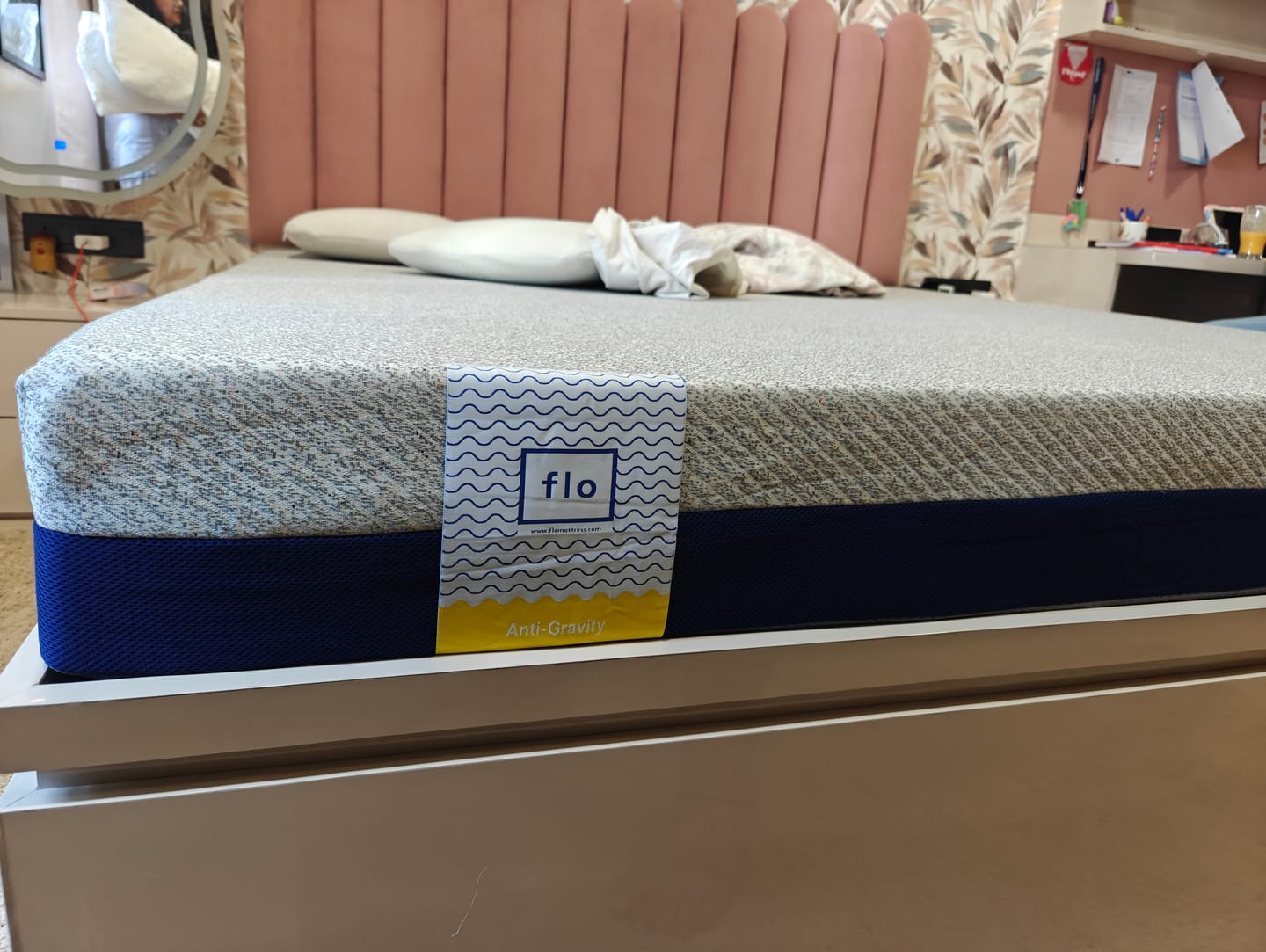Customer photo review of Flo Anti-Gravity™ Natural Latex Mattress