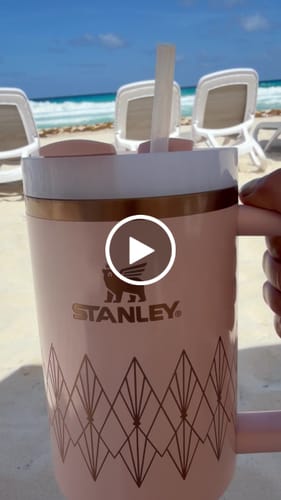 Customer video review of Stanley Quencher Deco Collection H2.0 Flowstate™ Tumbler | 1.1L
