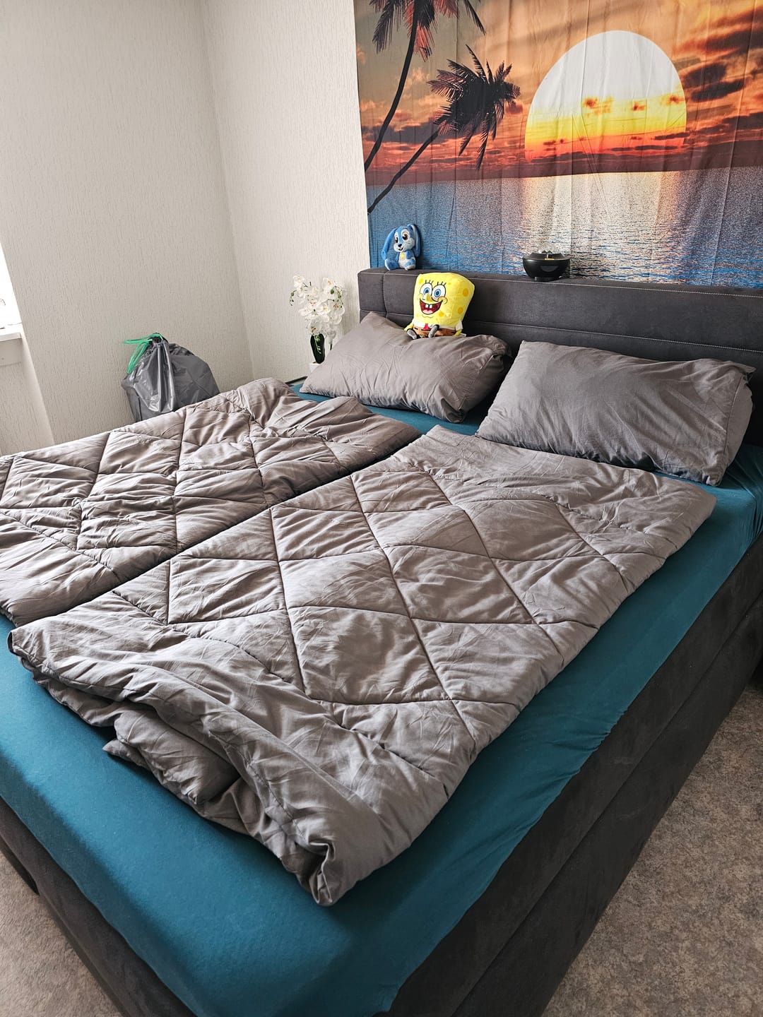 Customer photo review of EasySleep® Decke – Die schnelltrocknende 2-in-1 Bettdecke, die Bettwäsche überflüssig macht.
