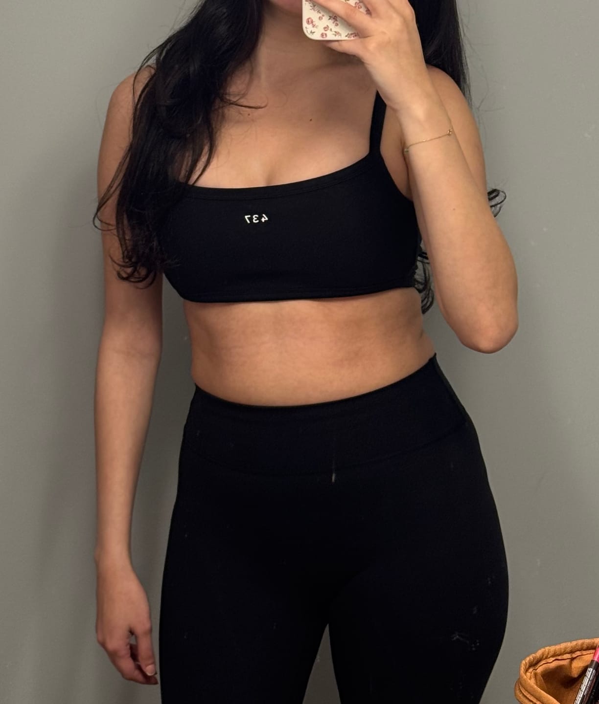 Customer photo review of The Micro Bra / Black