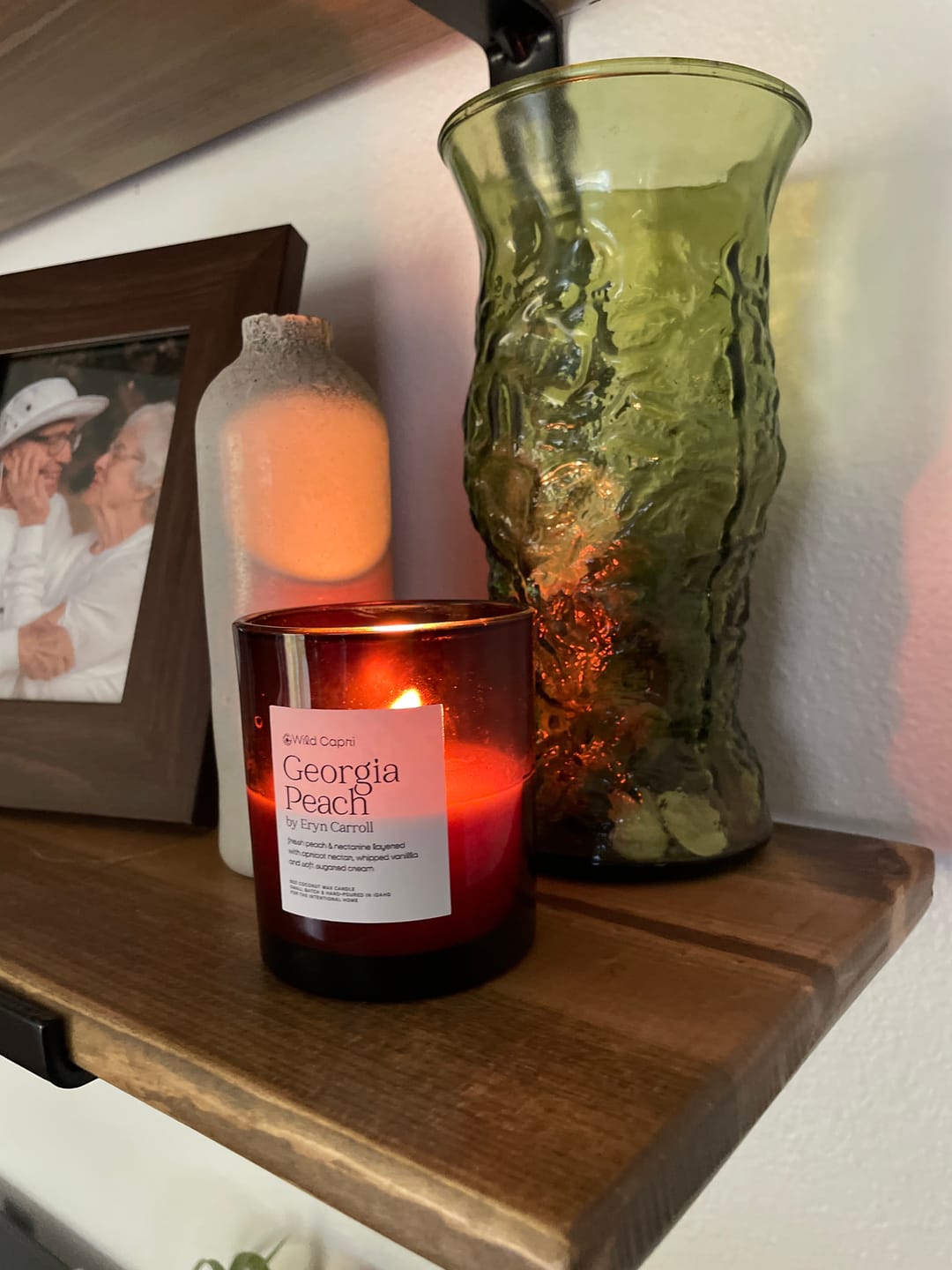 Customer photo review of Georgia Peach Candle by Eryn Carroll