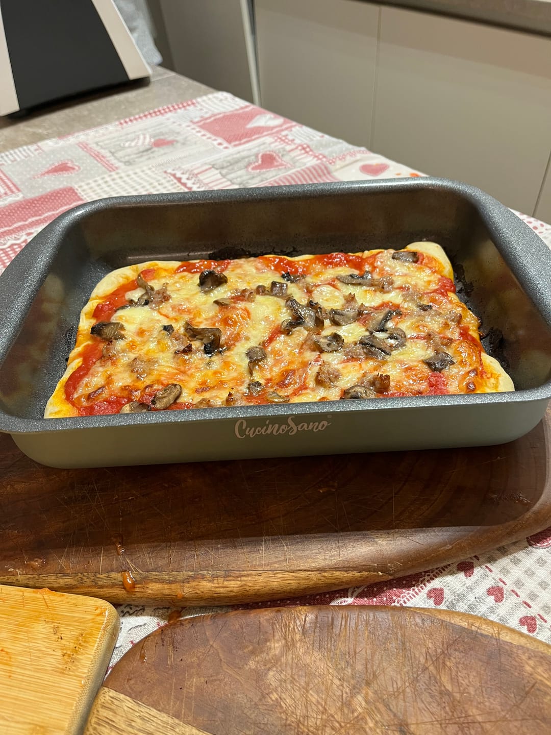 Customer photo review of Teglia da forno rettangolare piccola 31x23x7cm