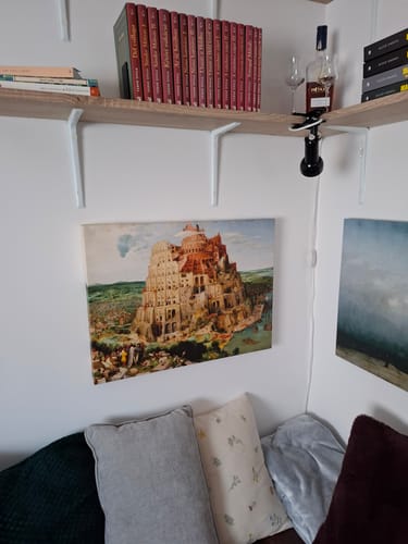 Customer photo review of The Tower of Babel | Pieter Bruegel the Elder | 1563